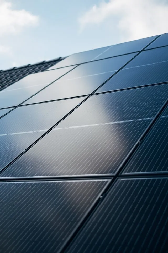 SOLINK project photograph: solar panel side