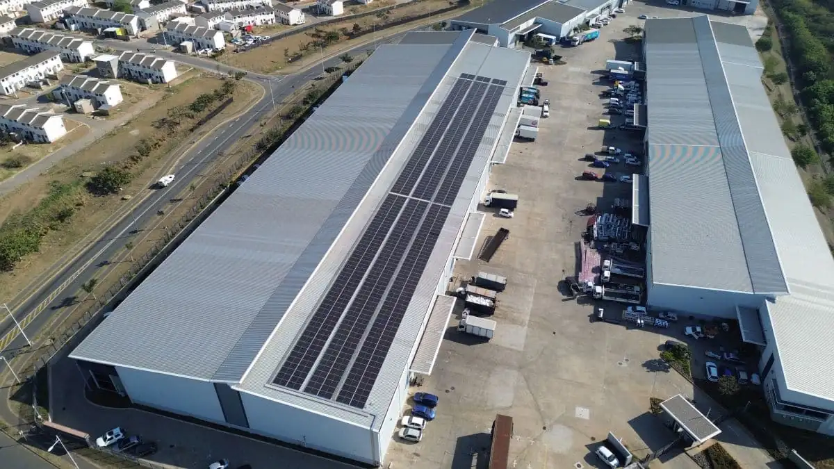 SOLINK project photograph: 2024 11 uShukela Industrial Park