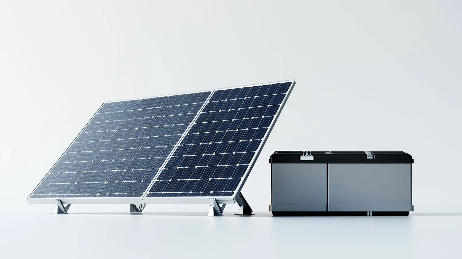 SOLINK project photograph: solink solar panel battery storage system south africa