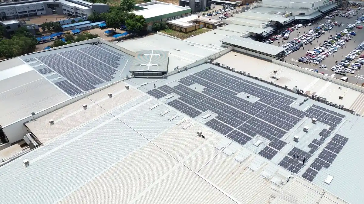 SOLINK project photograph: jabulani mall gauteng