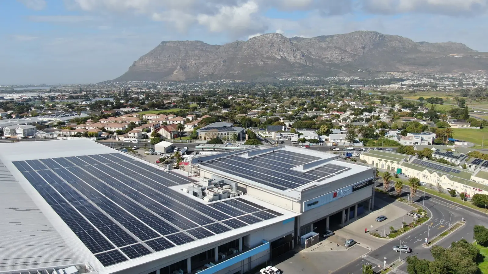 Blue Route Mall solar project
