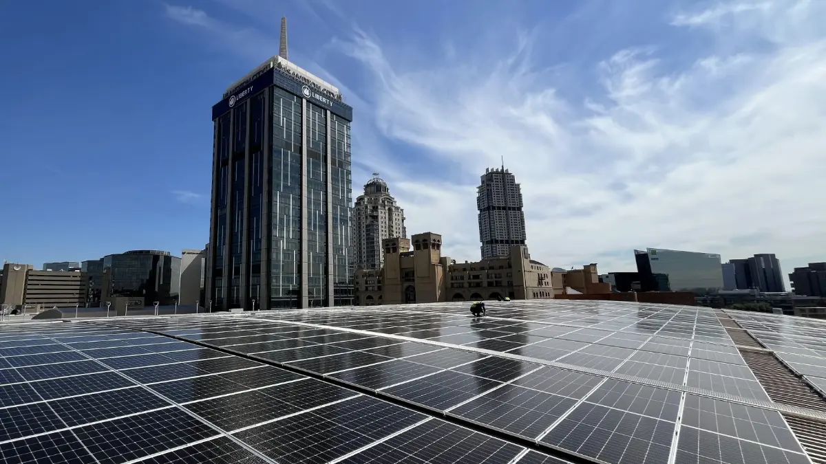 Sandton City solar project